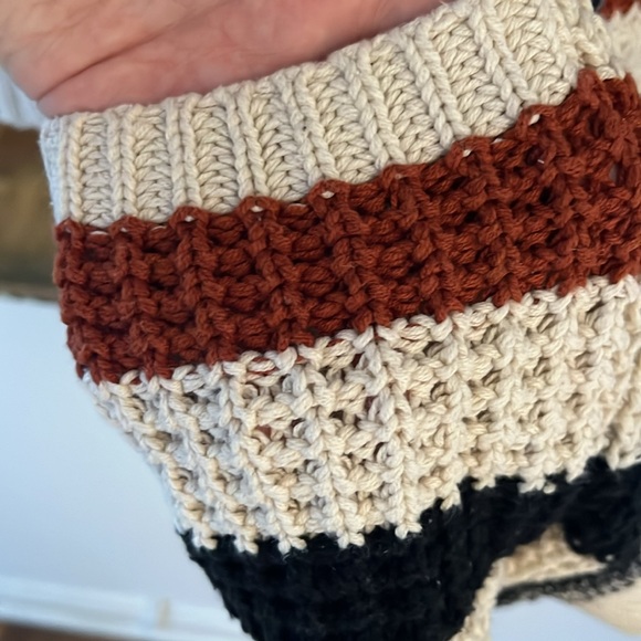 Express Striped Sweater Cardigan Small - Picture 6 of 7